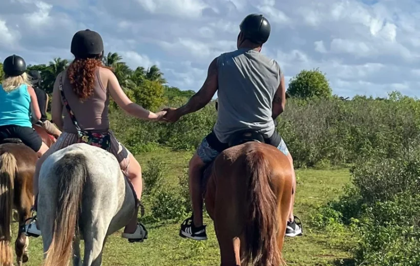 Horseriding in Fiji